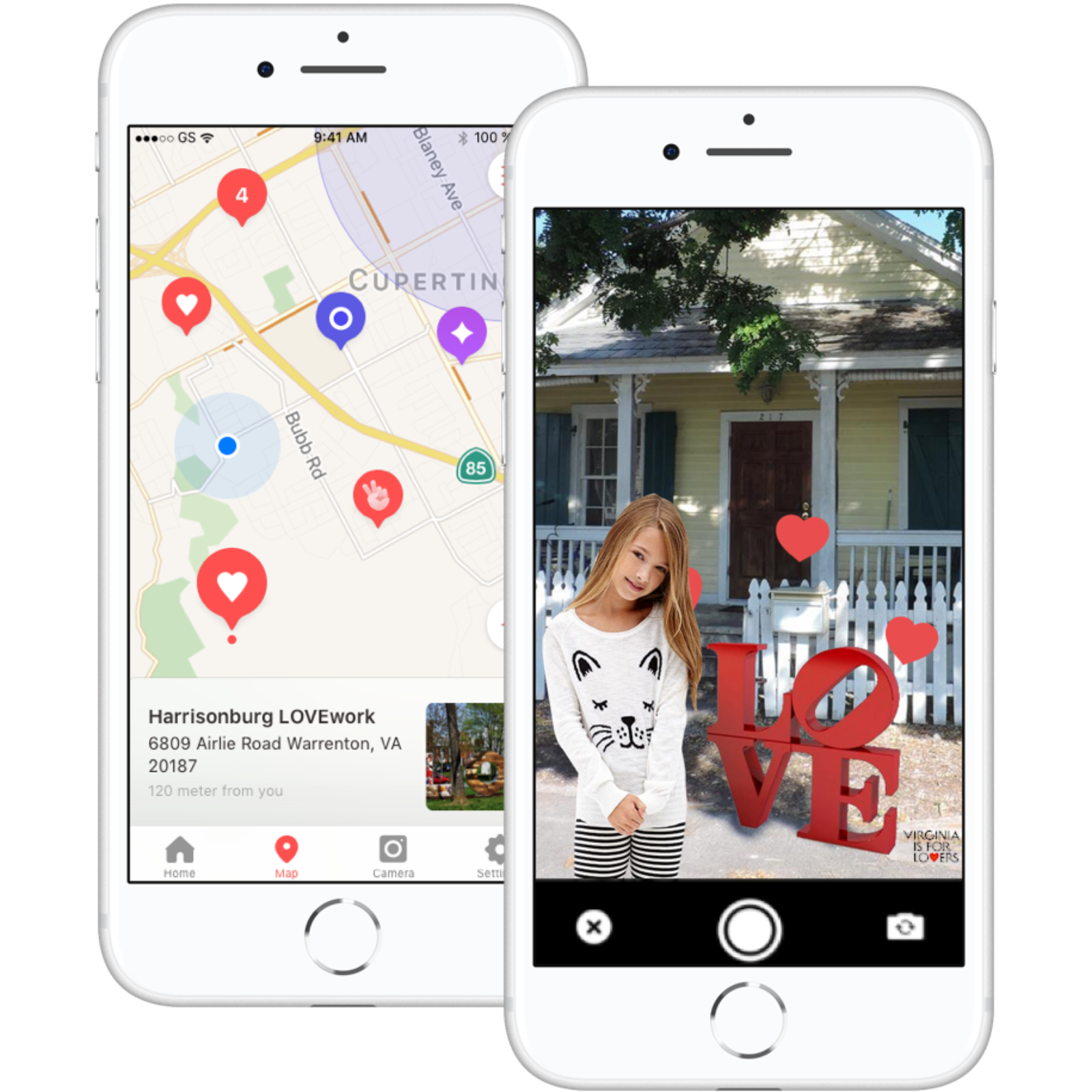 Tourist Application with AR